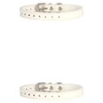 thumbnail image 3 of Billuyoard Collar para cachorros, cómodo y suave para recién nacidos, collar ajustable para perros pequeños, collar de seguridad para recién blanco 2Conjunto, 3 of 6