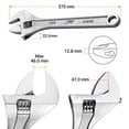 thumbnail image 2 of Llave ajustable Jetech Professional 38 cm cromo vanadio, 2 of 7