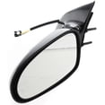 thumbnail image 3 of For Saturn SL/SL1/SL2 1996-2002 Door Mirror Driver Side | Power Glass | Paintable | Black | Sedan/Wagon | Replacement For GM1320207 | 21171103, 3 of 7