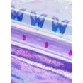thumbnail image 7 of Leotards for Girls Gymnastics Kids Children Biketard with Shorts Sparkly Rainbow Star Dance Unitards Purple, 7 of 7