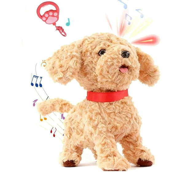 Froplay Dog,Official Froplay Robot Dog,Interactive Robot Dog, Touch Sensing, Voice Mimic, Licking Tongue Motion, Realistic Sounds, Soft Plush Fur Robot Puppy Gifts for Kids