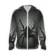 thumbnail image 1 of Fotbe Black Spiders Chaqueta con Protección Solar UPF 50+ para Hombre y Mujer, Camisa con Capucha y Bolsillos-XX-Large, 1 of 7