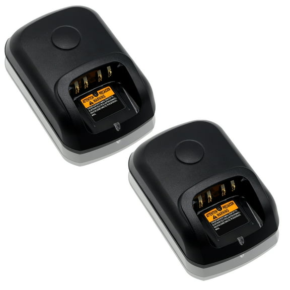 2 Pack WPLN4226A Single Base Charger for Motorola XPR7550 XPR7550e XPR3300 XPR3300e XPR3500 XPR3500e XPR7350 XPR7350e WPLN4226A Radios 