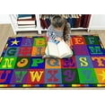 thumbnail image 3 of Flagship Carpets CE191-22W Tapis 4 x 6 Pi. Blocs Précoces - Rectangle, 3 of 4