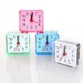 thumbnail image 4 of Square Crystal Alarm Clock Watch Alarm Clock Bedside Office Electronic Clock, 4 of 10