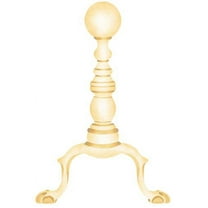 Andiron Wall Stencil 2493 by Designer Stencils