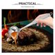 thumbnail image 4 of 2 unids alimento sirviendo cucharas de acero inoxidable cucharas de sopa cucharas salsa cucharas, 4 of 4
