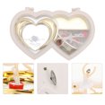 thumbnail image 2 of GOOHOCHY 1 caja de música con forma de corazón, caja de almacenamiento giratoria con melodías de bailarinas., 2 of 8