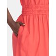 thumbnail image 3 of Time and Tru Women's and Women’s Plus Sleeveless Midi Dress, Sizes XS-4X, 3 of 4