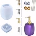 Silicone Mold Resin Soap Dispenser Kitchen Dishwashing Liquid Dispenser