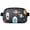 Black-191, variant on Planetary Nebula Fanny Pack – Spacecraft and Star Design Waist Bag – Waterproof Belt Bag for Astronomy and Outer Space Adventures