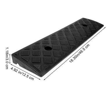 ATriss Plastic Curb Ramps Threshold Ramp Slope Ramp for Driveway Car Motorcycle Loading Dock