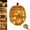 B #y68, variant on BiFandian Glass Pumpkin Lights Decoration, Pumpkin Table Lamps Ornament with Timer, Tabletop Pumpkin Night Lights for Halloween Thanksgiving Fall Decorations Indoor