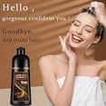 thumbnail image 4 of Chestnut Brown 3-in-1 Hair Dye Shampoo, Natural Hair Color Shampoo for Gray Hair, Hair Instant Dye Shampoo for Women Men, Long-Lasting Colors Hair in Minutes, Champu Para Canas, 500 ml, 4 of 9