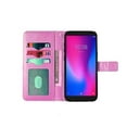 thumbnail image 5 of Compatible for Orbic Q10 4G LTE RC609LTM Wallet Pouch Cover Phone Case - Pink, 5 of 5