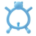 thumbnail image 3 of Pigeon - Cat Silicone Teether for Sipping (Blue), 3 of 4