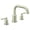 Brushed Nickel, variant on Moen Gibson Chrome Two-Handle Roman Tub Faucet