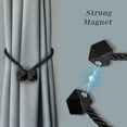 thumbnail image 3 of TANGDA Magnetic White Curtain Holdbacks (4 Count), 3 of 6