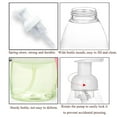 thumbnail image 6 of 2 Pcs Foaming Soap Dispenser Bottles - Perfect for Liquid Soap & Castile Foaming Hand Soap on Kitchen and Bathroom Sinks - Easy Press Pump for Adults & Kids, 6 of 9