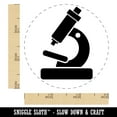 thumbnail image 2 of Microscope Biology Science Self-Inking Rubber Stamp Ink Stamper - Black Ink - Small 3/4 Inch, 2 of 7