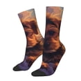 thumbnail image 1 of Balery Puppy Lying On A Cloud Calcetas Largas con Estampado para Hombre y Mujer – Suaves y Transpirables, Talla Única (US 5-11), 1 of 6