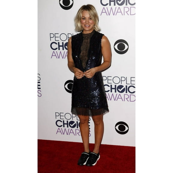 Kaley Cuoco (Wearing A Manning Cartell Dress) In The Press Room For People'S Choice Awards 2016 - Press Room, The