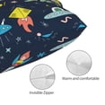 thumbnail image 3 of Balery Funny Spaceships Funda de Cojín Estampada, Regalos para Mujeres, Regalos de Amor para Ella, Regalos para Novia o Esposa, Funda de Almohada-20"x30", 3 of 6