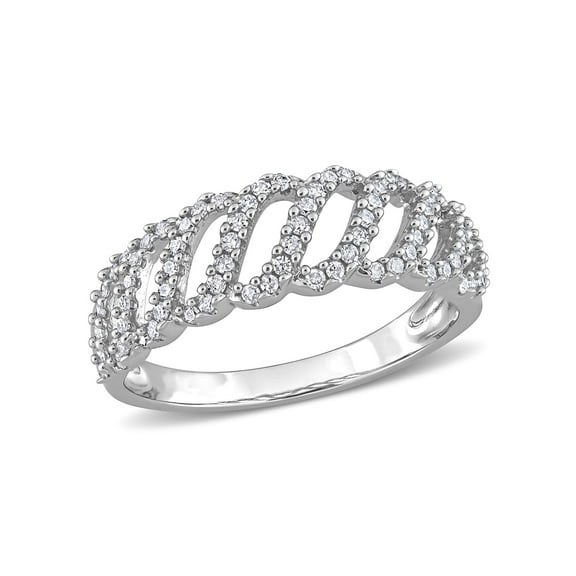 Everly Women's Diamond 10k White Gold Ring