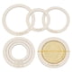 thumbnail image 2 of 6Pcs Round Macrame Cutting Molds Wooden Macrame Cutting Tool, 2 of 5