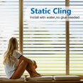 thumbnail image 4 of 1 Roll Window Privacy Film, 17.7 x 78.7 in Frosted Glass Window Film, Non-Adhesive Static Cling Glass Vinyl, Reusable Heat Blocking Frosting Coverings, Removable Door Stickers for Home Office, 4 of 7