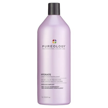Pureology Hydrate Shampoo & Conditioner Liter Duo Set, 33.8 Oz ...