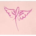thumbnail image 3 of Ladies Breast Cancer Awareness Wings Ribbon Tank Top - Light Pink, Medium, 3 of 3