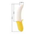 thumbnail image 5 of Pretty Love Banana Geek Silicone Clitoral Vibrator, Yellow, 5 of 5