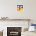 thumbnail image 2 of Stupell Industries Family Beach Vacation Nature Painting Black Framed Art Print Wall Art, 12 x 12, 2 of 8