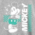 thumbnail image 3 of Disney - Mickey & Friends - Checkered Retro Design - Toddler And Youth Long Sleeve Graphic T-Shirt, 3 of 5