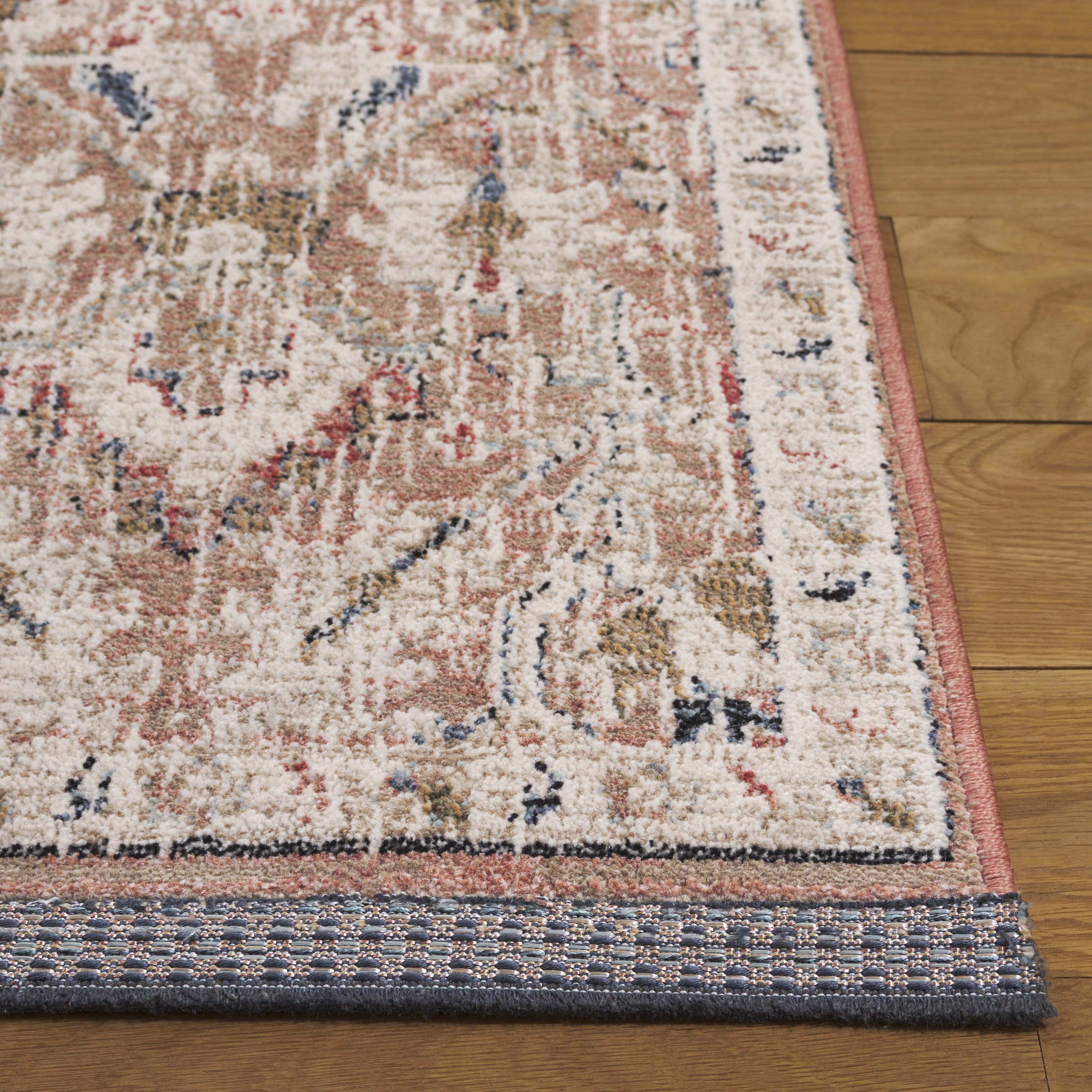 SAFAVIEH Vivaldi Jules Abstract Area Rug, Rust/Ivory, 5'3" x 7'6"