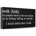 thumbnail image 2 of Cook Definition By Anna Quach, 28" x 12" Fine Art Giclee Print on Gallery Wrap Canvas, Ready to Hang, 2 of 2