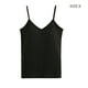 thumbnail image 5 of Minnieouse Chaleco Camiseta sin mangas Correa ajustable Camisones amigables con la piel Flaco Sexy Push-Up Ropa Tops Buena elasticidad Blanco S Prendas para la parte del cuerpo Negro NO1 Minnieouse AP011309-01B, 5 of 6
