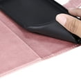 thumbnail image 5 of Compatible with iPhone 12 Case Premium Leather Cover with Cash Card Slots Soft TPU Back Cover Magnetic Flip Leather Wallet Case - Pink, 5 of 5