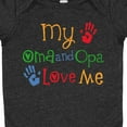 thumbnail image 4 of Inktastic Oma and Opa Love Me Grandchild Boys or Girls Baby Bodysuit, 4 of 5