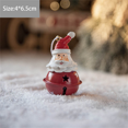 thumbnail image 3 of Adornos navideños de hierro para árbol de Navidad, globo caliente, paracaídas, Papá Noel rojo, verde, muñeco de nieve, colgante para árbol de Navidad, regalo de Año Nuevo, 3 of 5