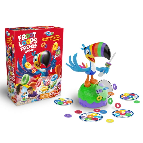 Juego de habilidad y acción Goliath Froot Loop Frenzy para mayores de 6 años