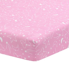 Disney Minnie Mouse Polka Dots 100 Cotton Fitted Crib Sheet
