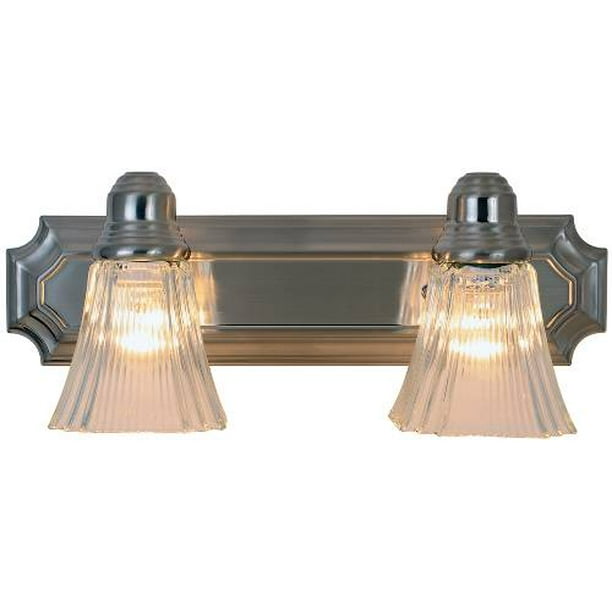 Decorative Vanity Light Fixture, Maximum Two 60 Watt Incandescent
