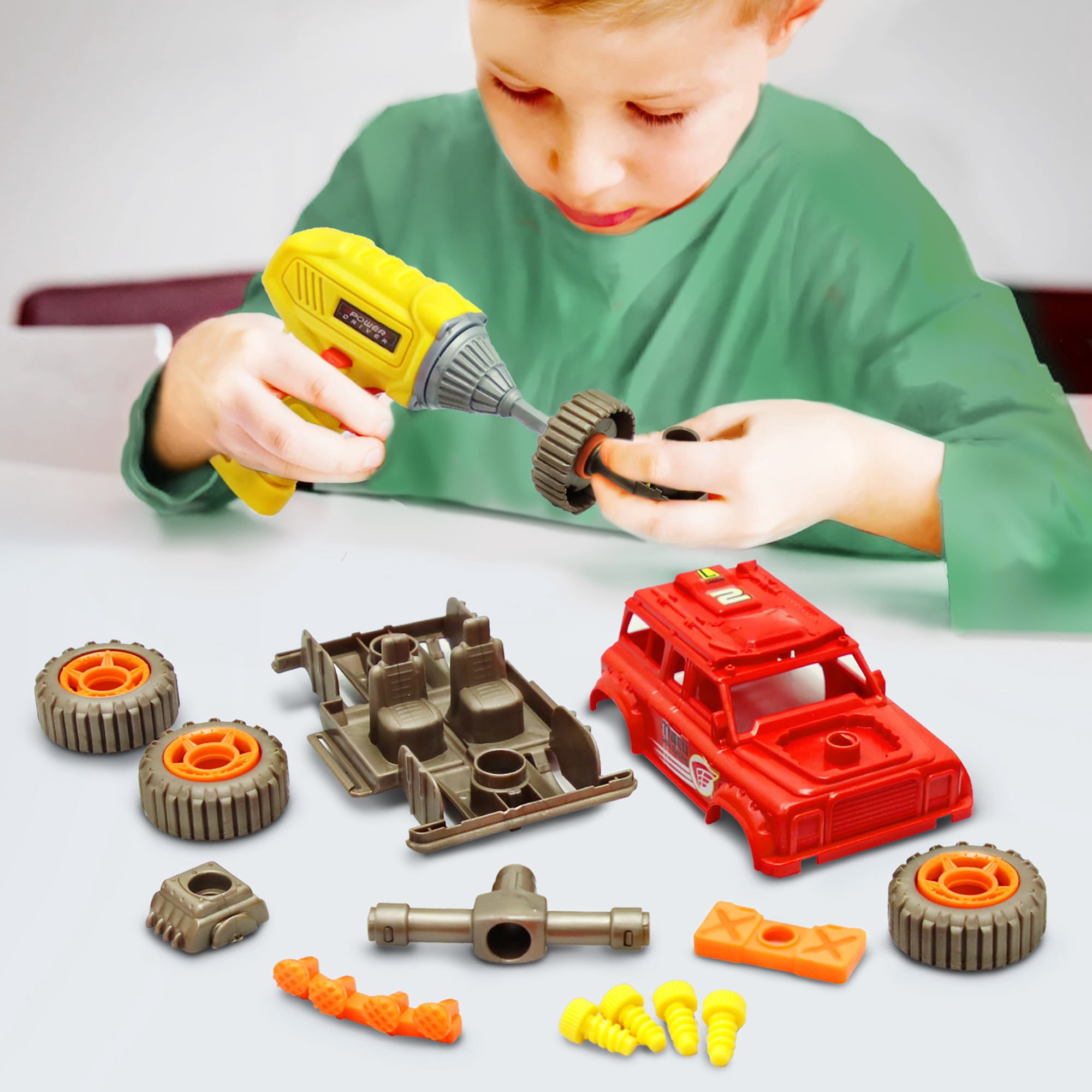 Lanard Tuff Tools Build It 4x4 Off-Road Truck