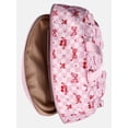 thumbnail image 4 of MNYC Women's Double Pocket Dome Backpack Pink Cherries, 4 of 5
