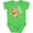 Apple Green, variant on My Pops Loves Me- Cute Sloth and Baby Boys or Girls Baby Bodysuit