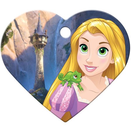 UPC: 0736511006858 | Rapunzel Large Heart Disney Princess Pet ID Tag – Tangled