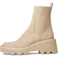 thumbnail image 2 of Dolce Vita Hoven H2O Dune Suede Pull On Rounded Toe Chunky Platform Ankle Boots (10, Dune Suede H2O), 2 of 5