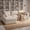 Beige, variant on Melocadol 4-Seat Boneless Corduroy Cloud Sofa, No Assembly Required 720lbs Capacity, L-Shaped Modular Sectional with Ottoman, Beige
